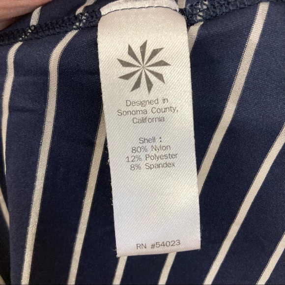 ATHLETA Striped Razorback Active Tank Top - Picture 9 of 10